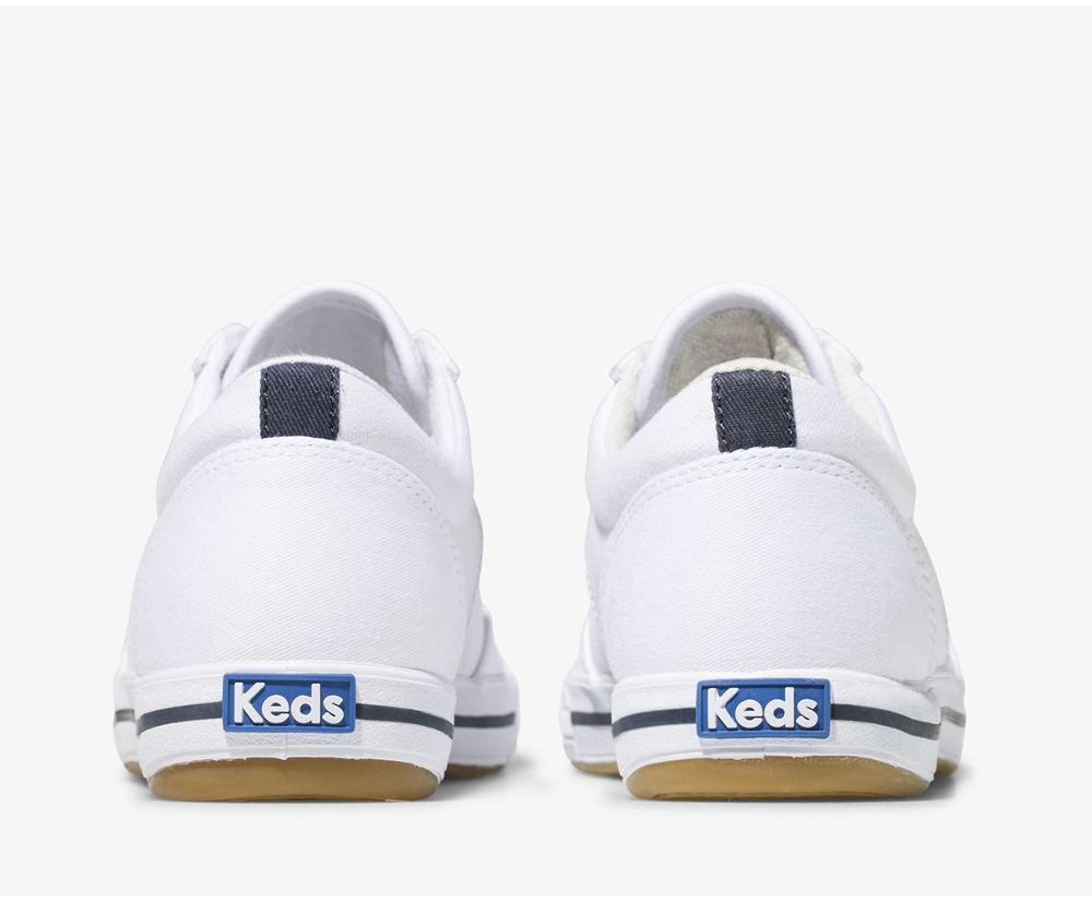 Keds Sneakers White - Courty - Womens OMTEGN-209